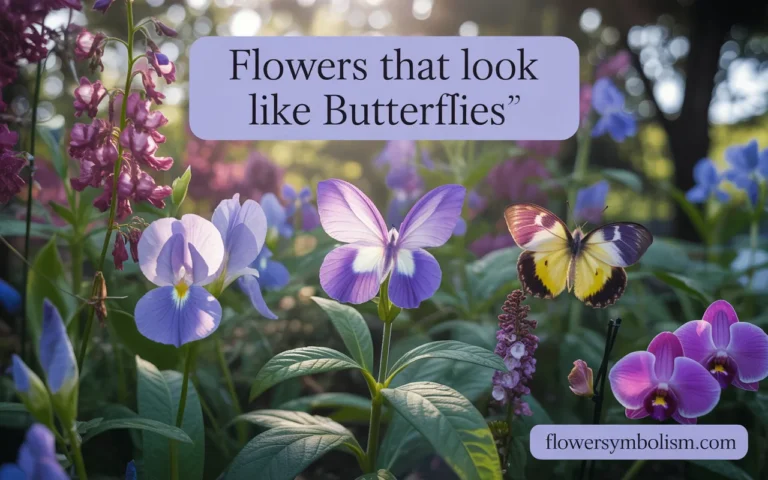 Flowers That Look Like Butterflies