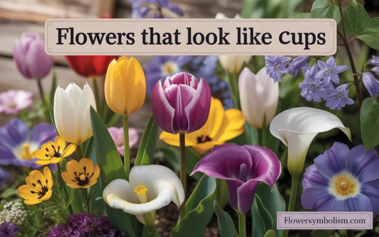 Flowers That Look Like Cups
