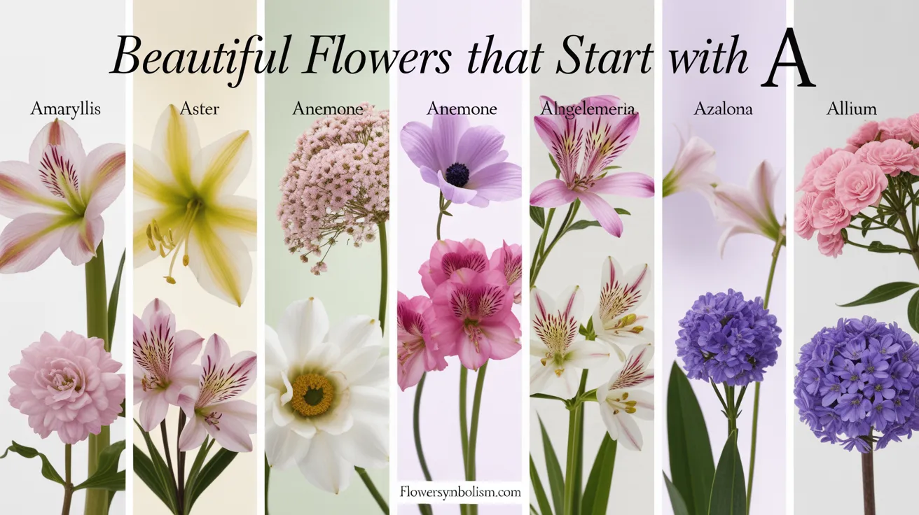 Flowers That Start With A