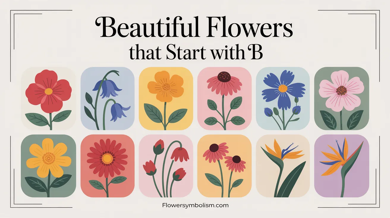 Flowers That Start With B
