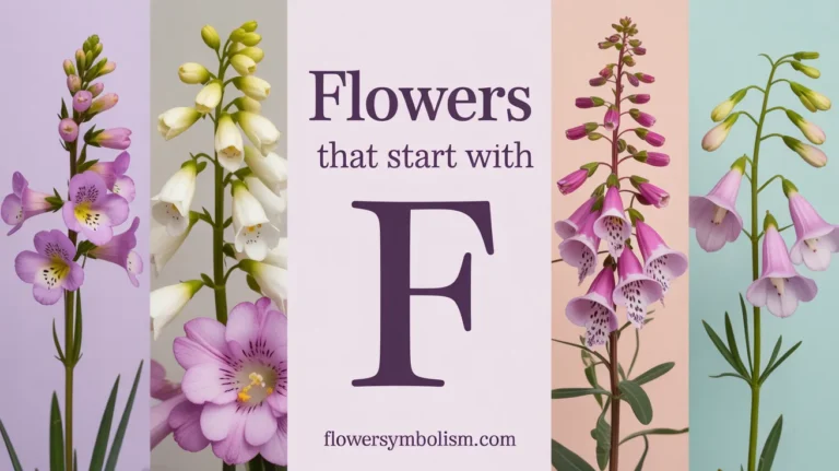 Flowers That Start With F