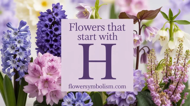 Flowers That Start With H