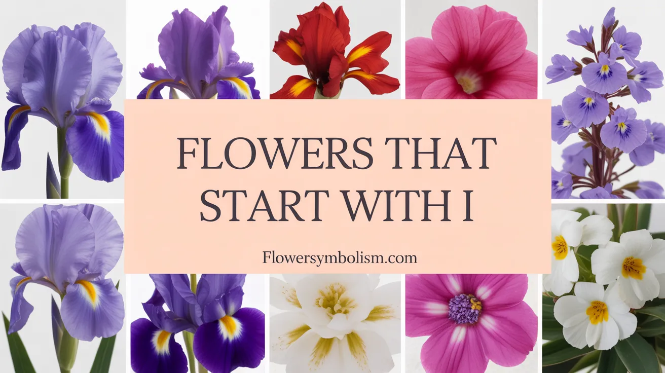 Flowers That Start With I