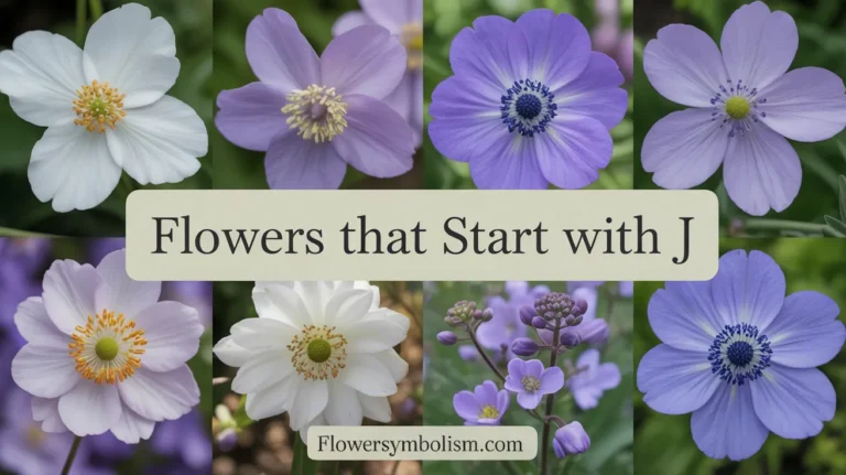Flowers That Start With J