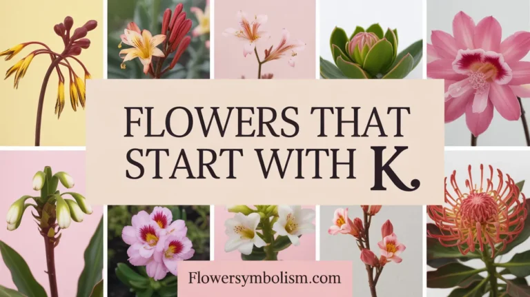 Flowers That Start With K