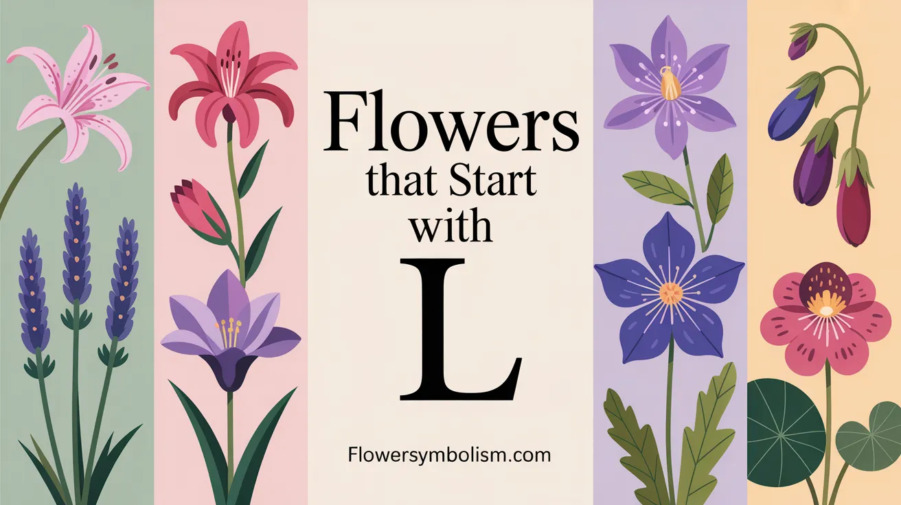 Flowers That Start With L