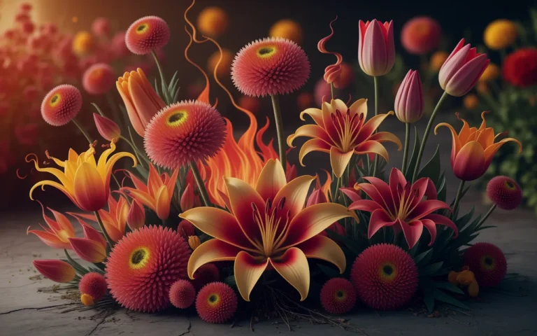 Stunning Flowers That Look Like Fire