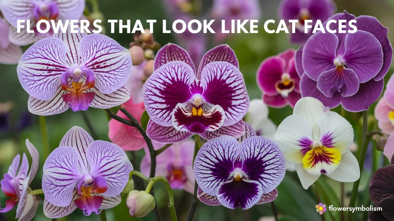 Flowers That Look Like Cat Faces