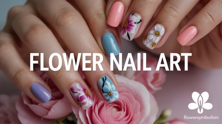 Flower Nail Art