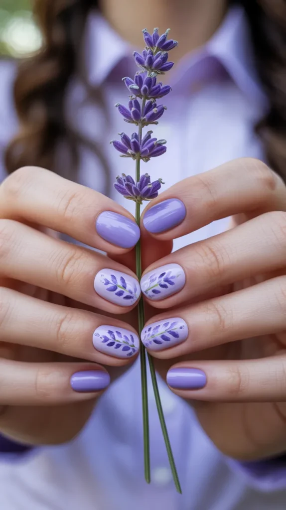  spring flower nail designs. 