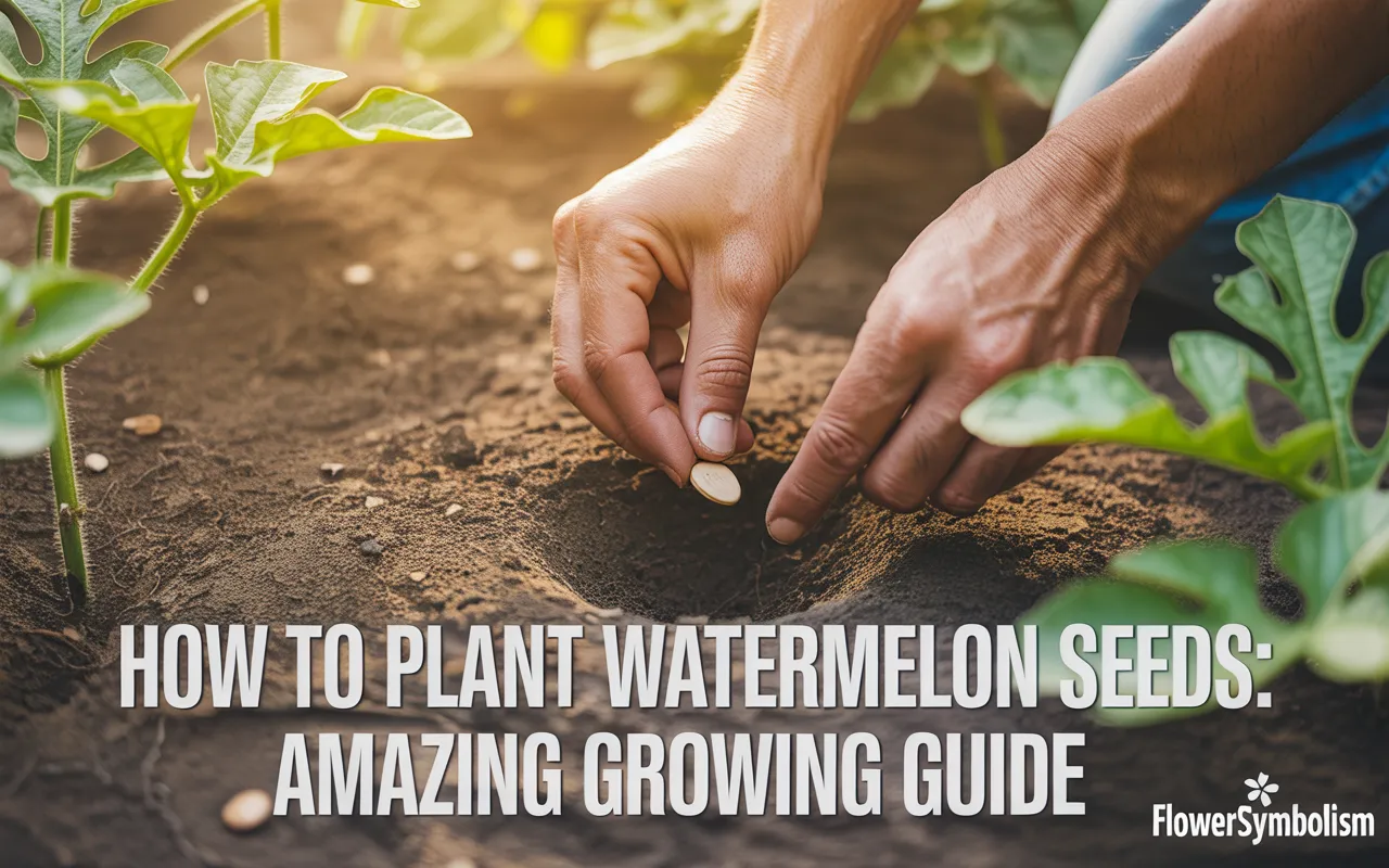how to plant watermelon seeds