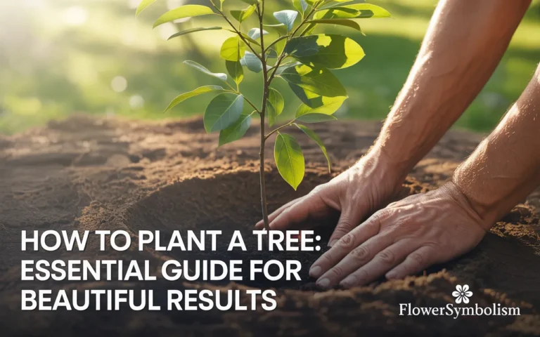 how to plant a tree