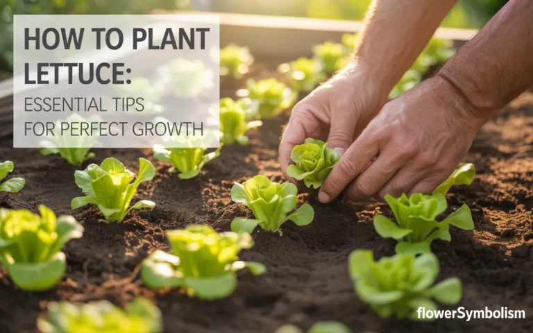 how to plant lettuce