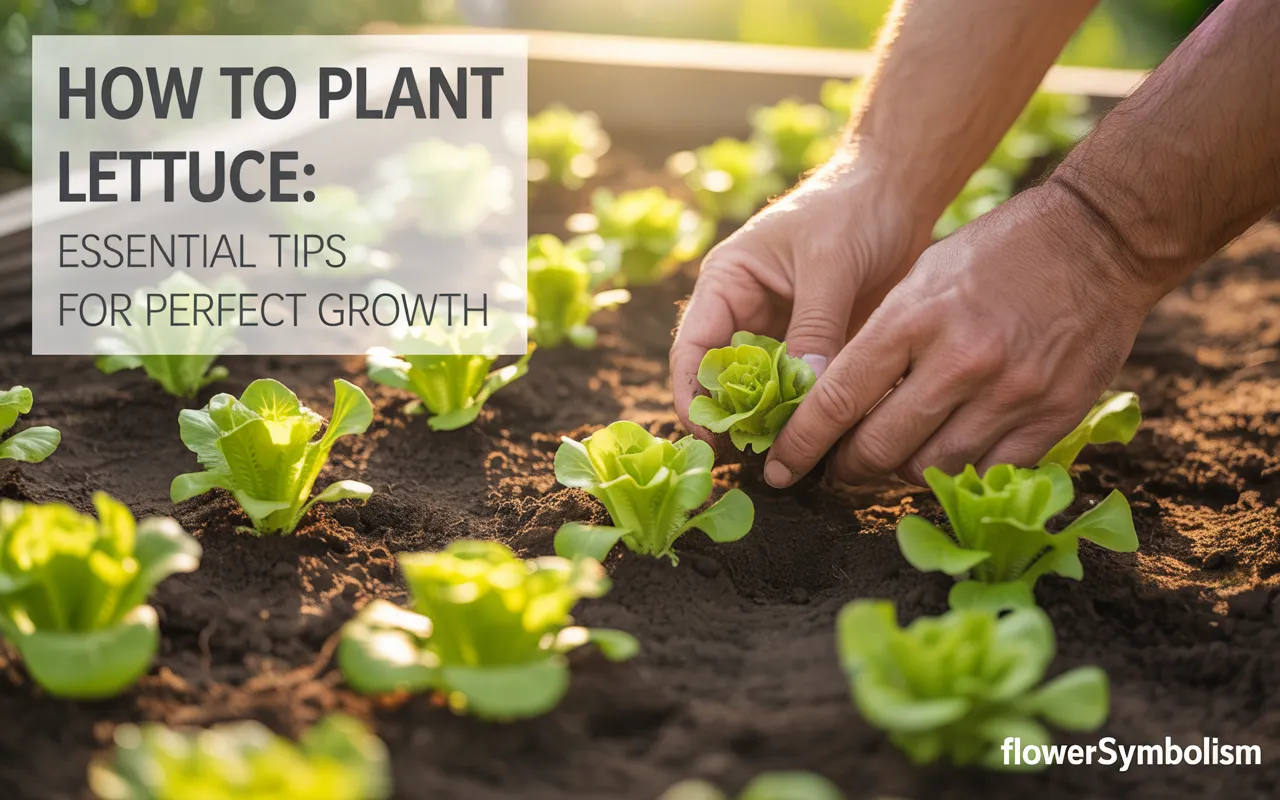 how to plant lettuce
