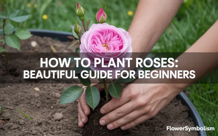 how to plant roses