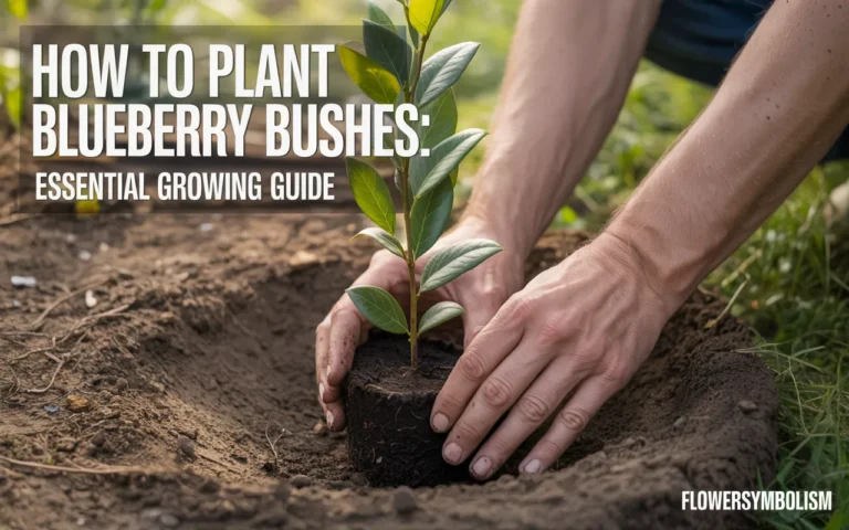 how to plant blueberry bushes