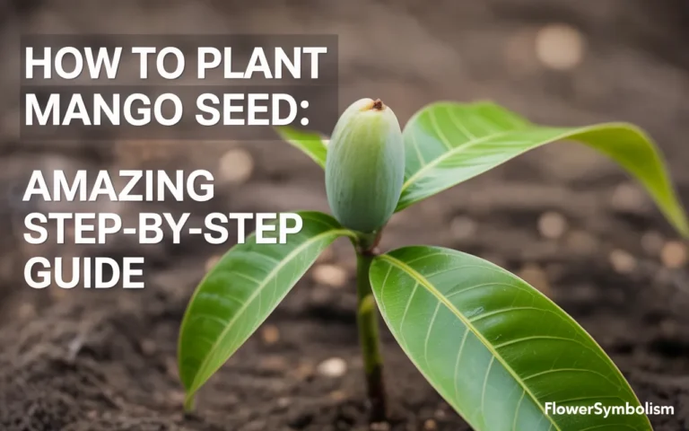 how to plant mango seed