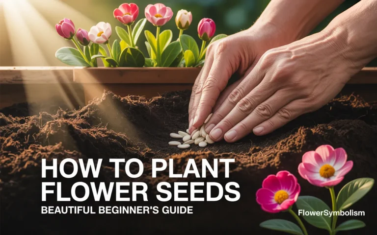 how to plant flower seeds