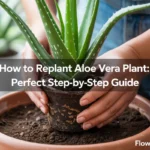 how to replant aloe vera plant
