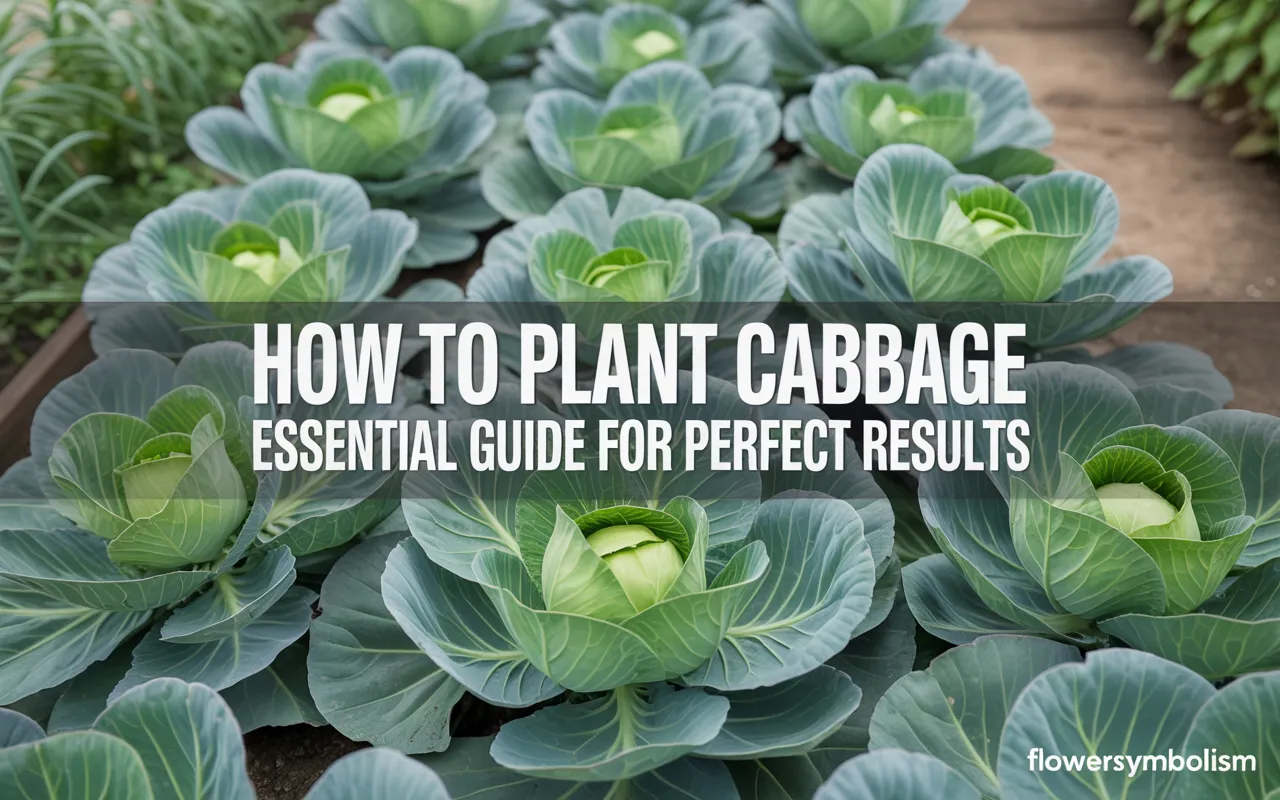 how to plant cabbage