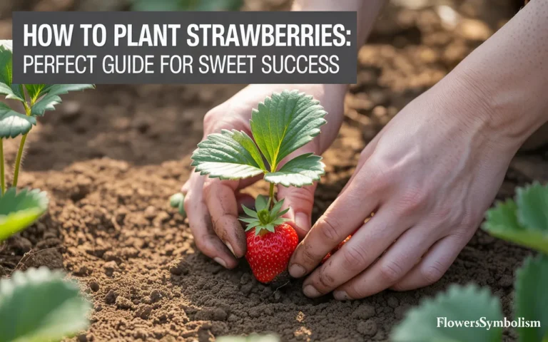 how to plant strawberries