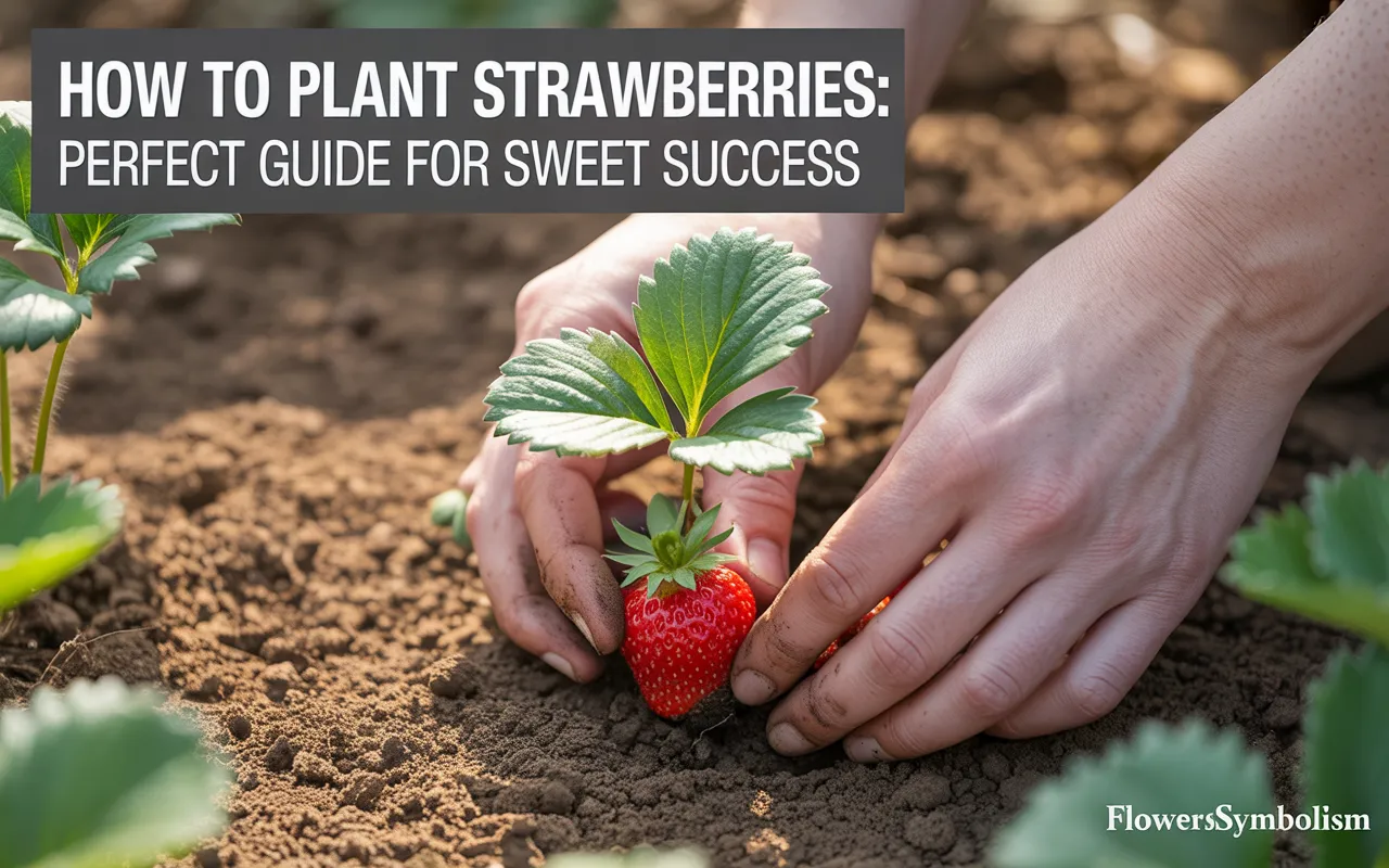 how to plant strawberries