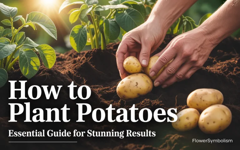 how to plant potatoes