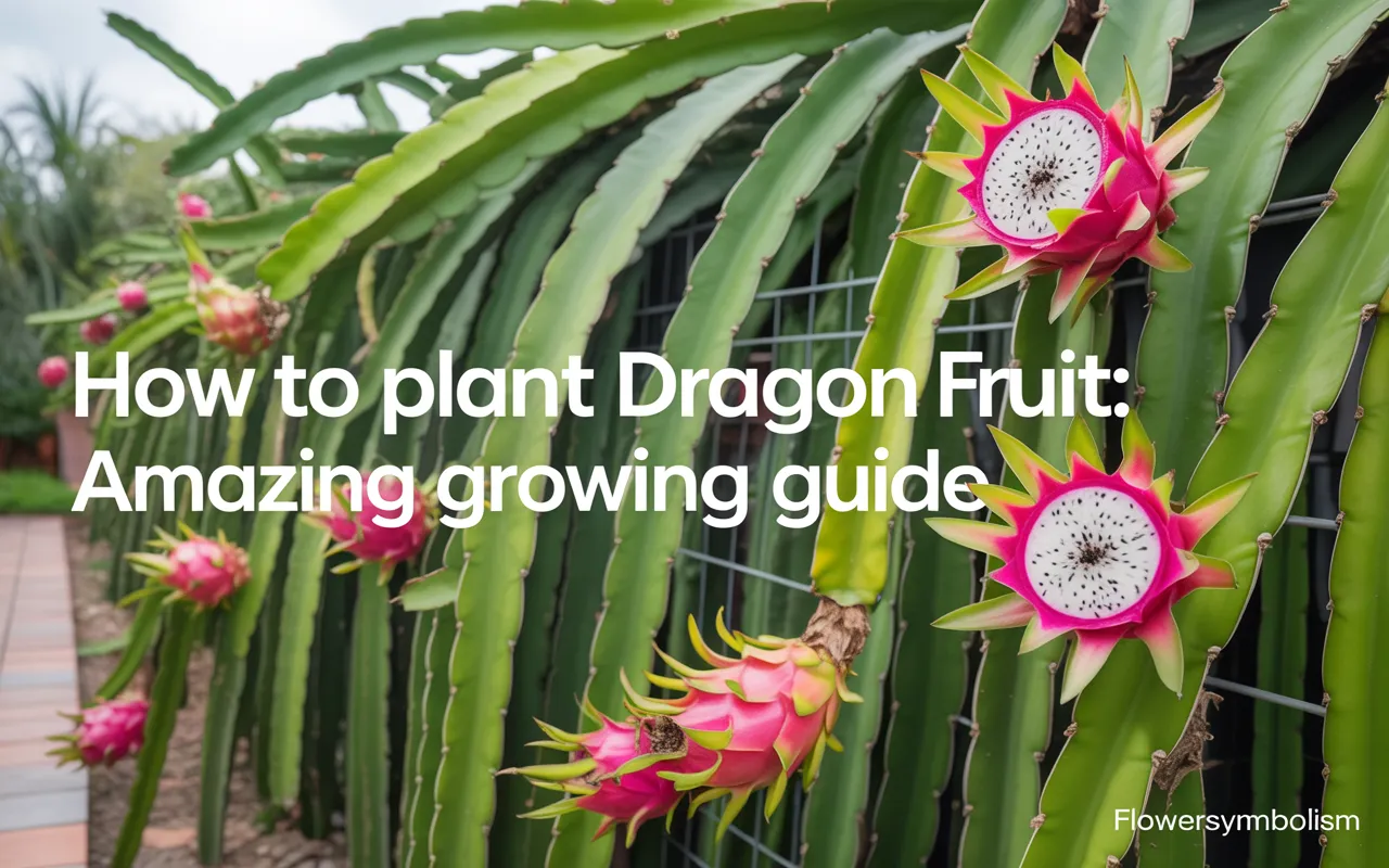 how to plant dragon fruit