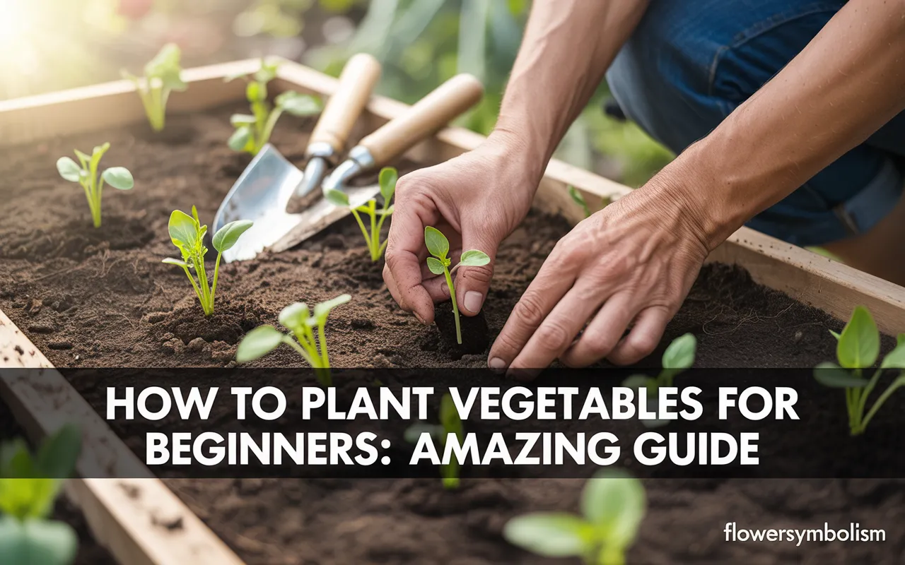 how to plant vegetables for beginners