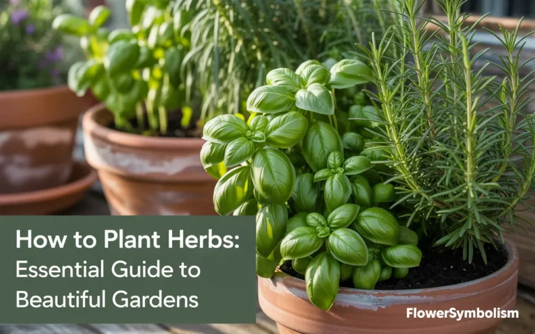 how to plant herbs
