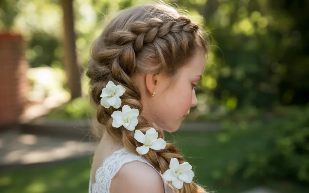 Wedding Flower Girl Hairstyles