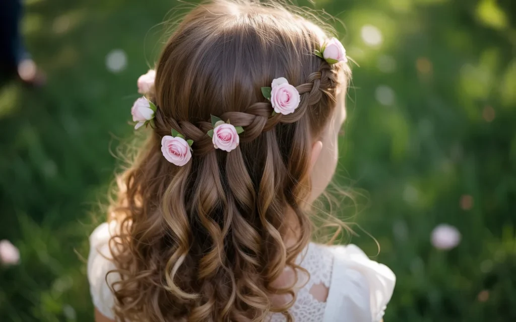 Wedding Flower Girl Hairstyles