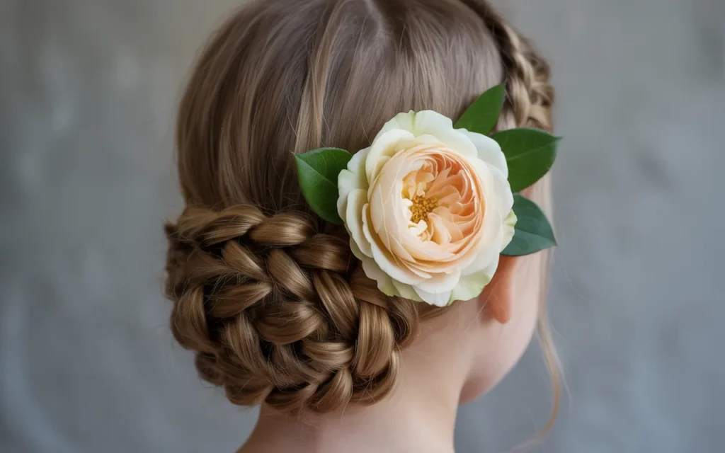 Wedding Flower Girl Hairstyles