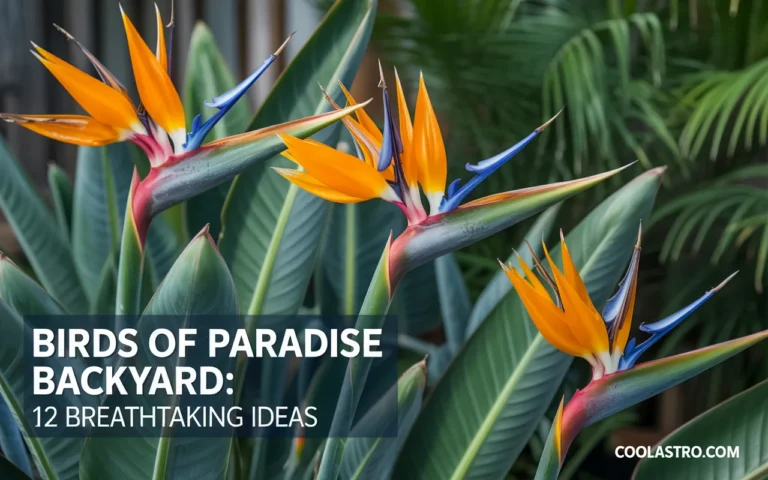 Birds Of Paradise Backyard