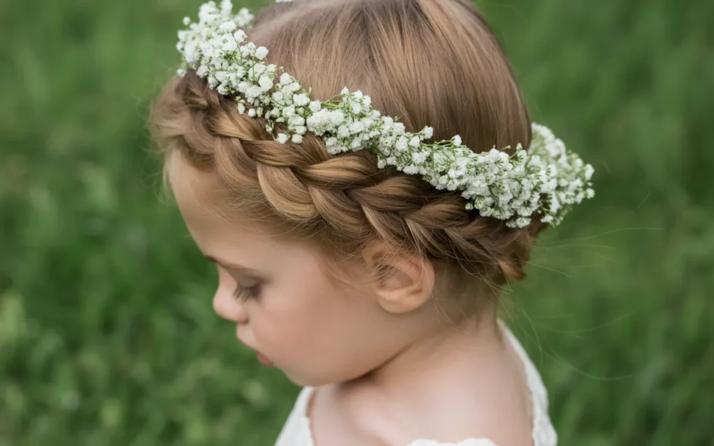 Wedding Flower Girl Hairstyles