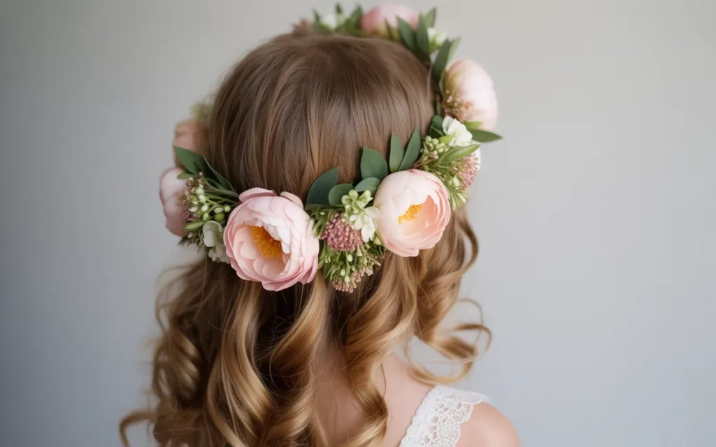 Wedding Flower Girl Hairstyles