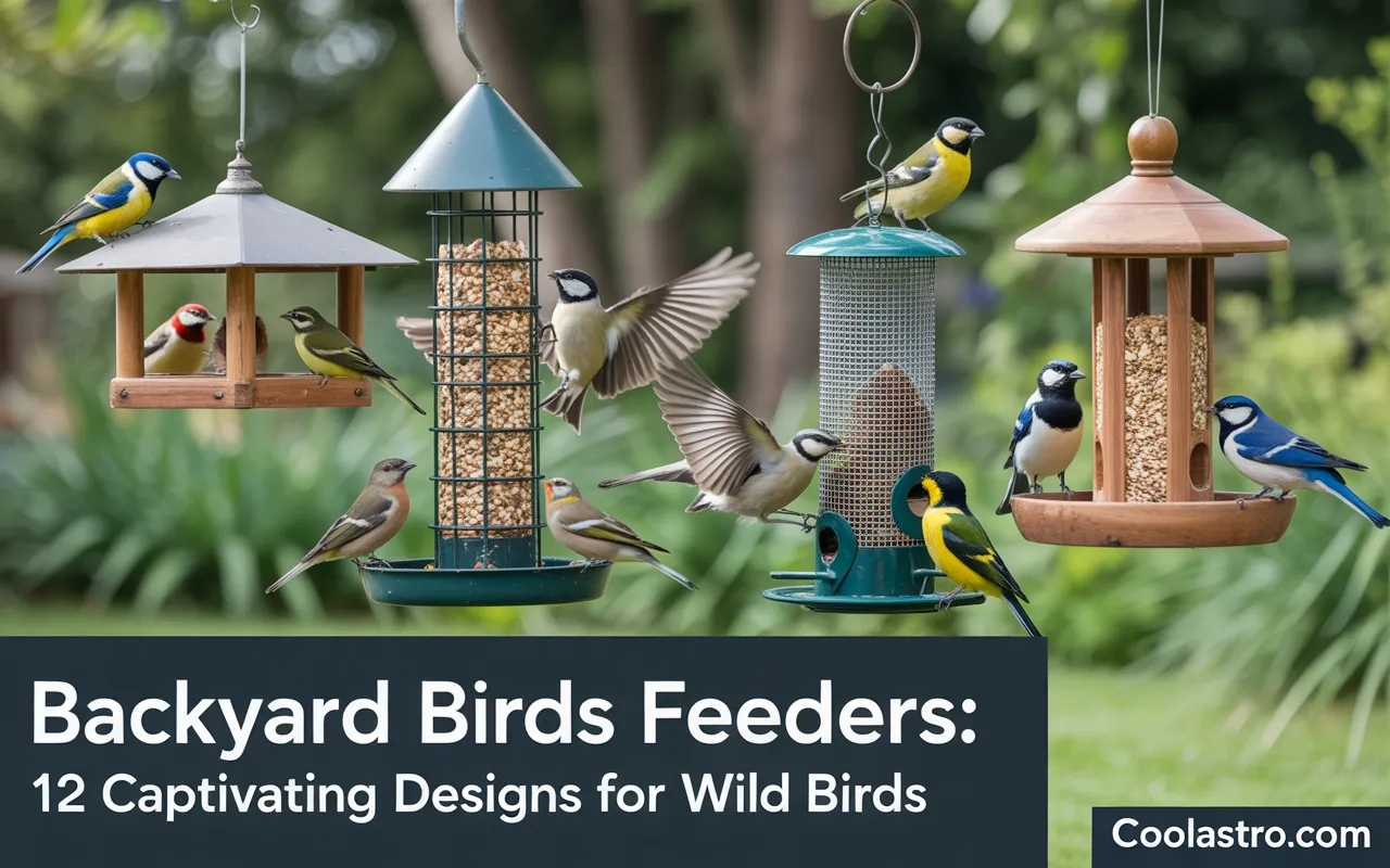 Backyard Birds Feeders