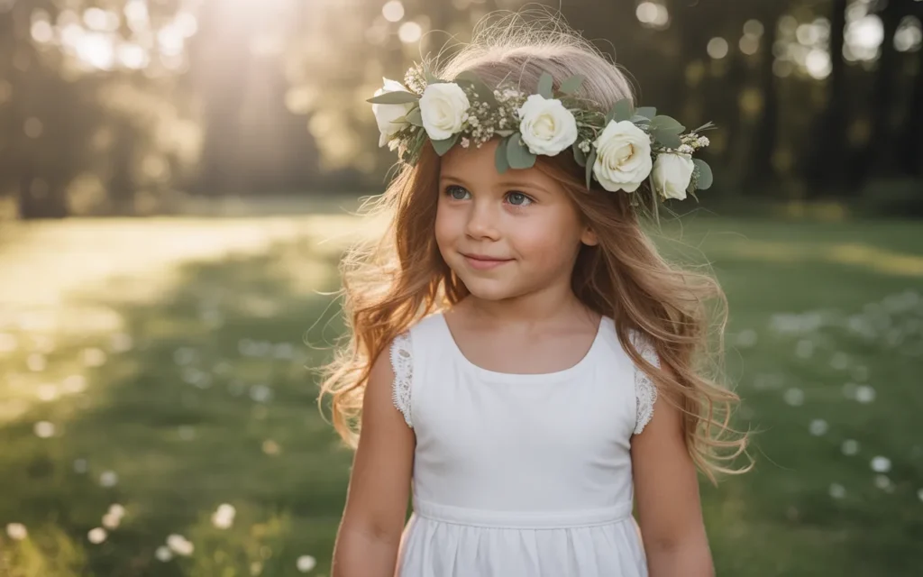 Wedding Flower Girl Hairstyles