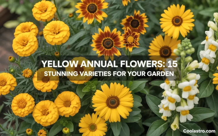 Yellow Annual Flowers