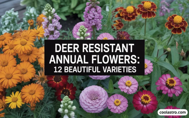 Deer Resistant Annual Flowers