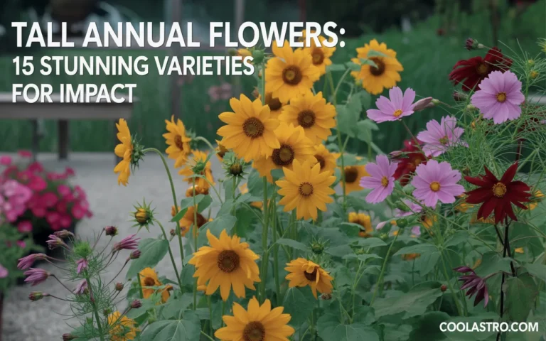 Tall Annual Flowers: