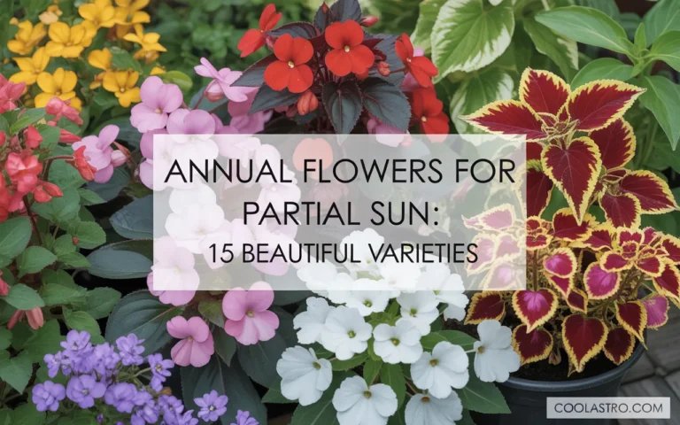 Annual Flowers For Partial Sun