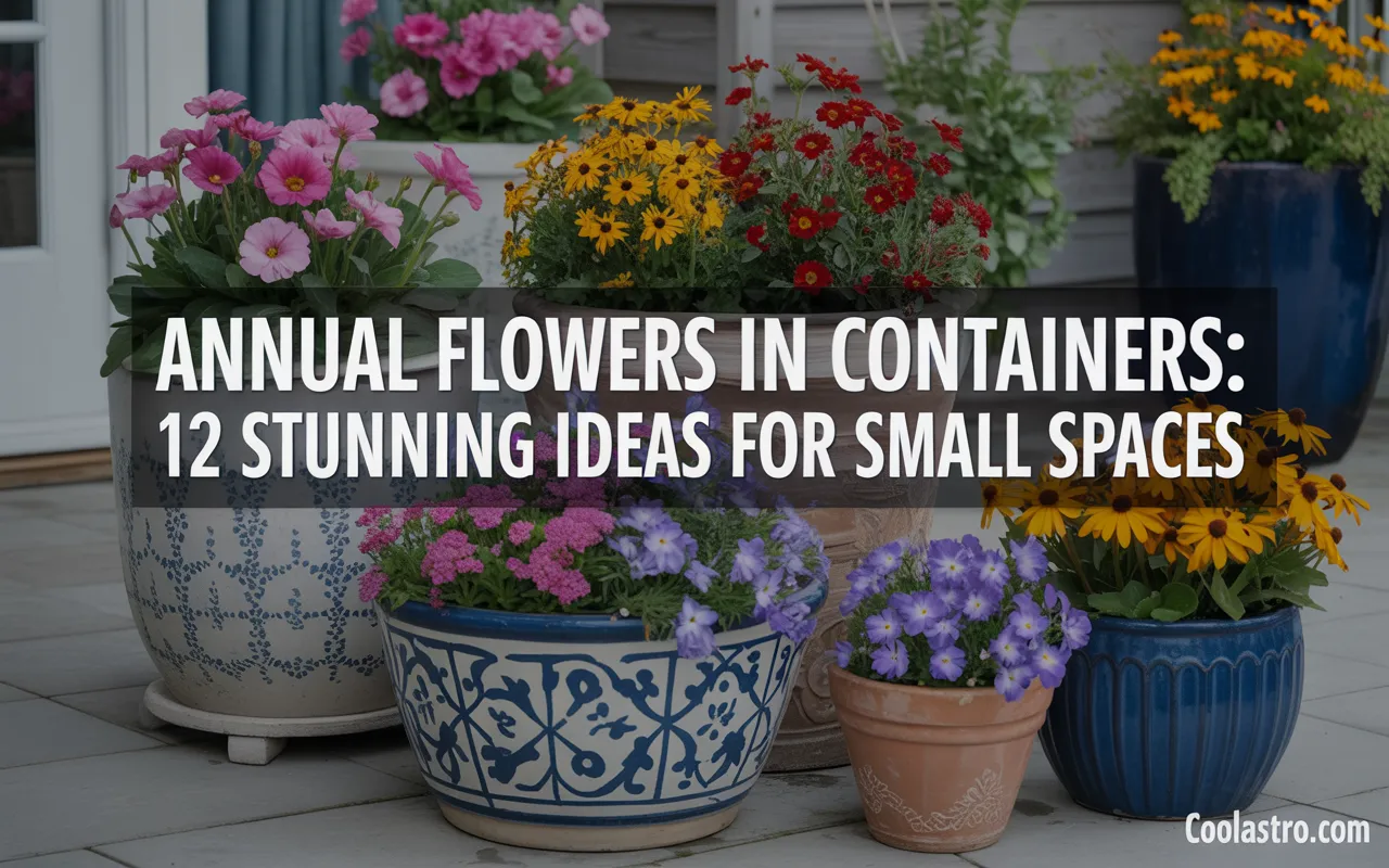 Annual Flowers In Containers