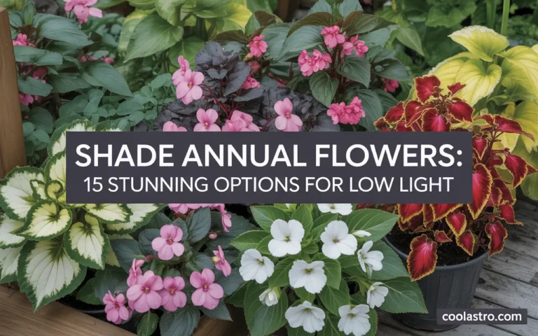 Shade Annual Flowers