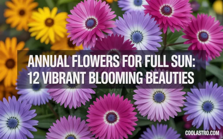 Annual Flowers For Full Sun