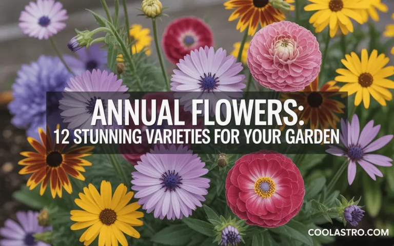 Annual Flowers: 12 Stunning Varieties for Your Garden