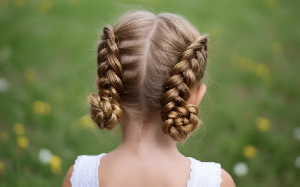 Flower Girl Braid Hairstyles