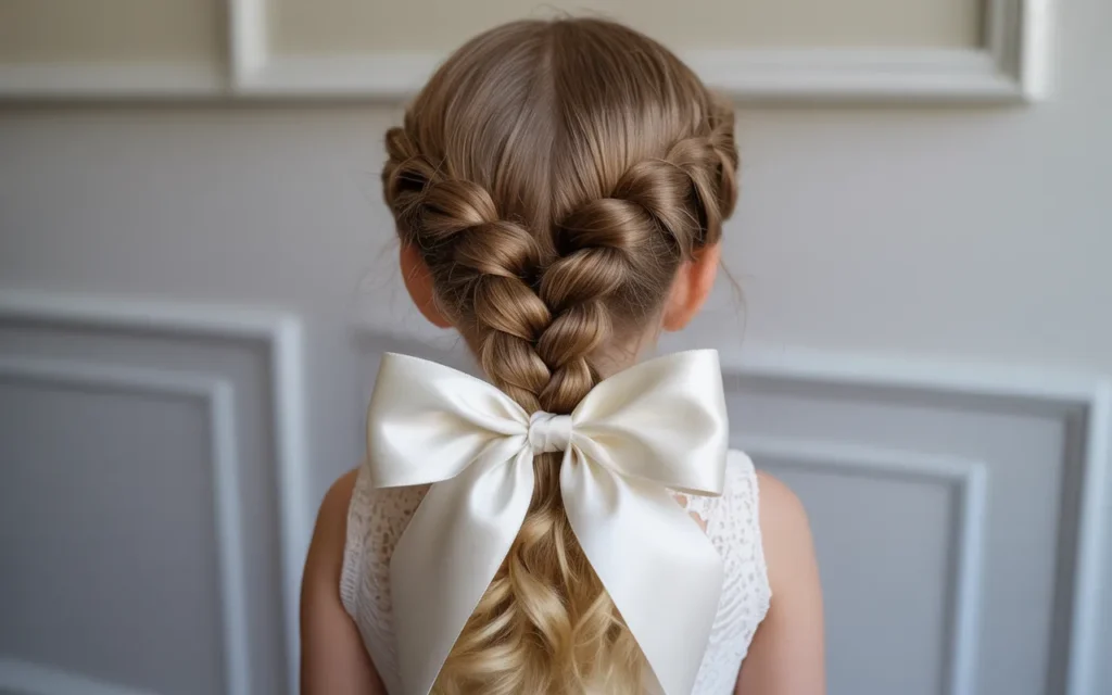 Flower Girl Braid Hairstyles