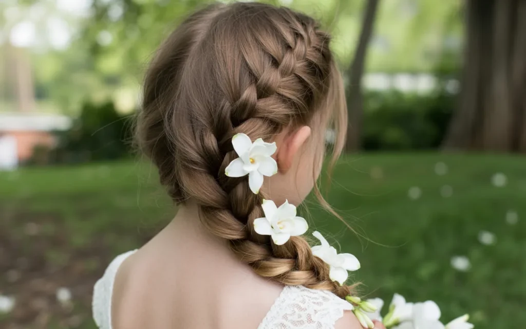 Flower Girl Braid Hairstyles