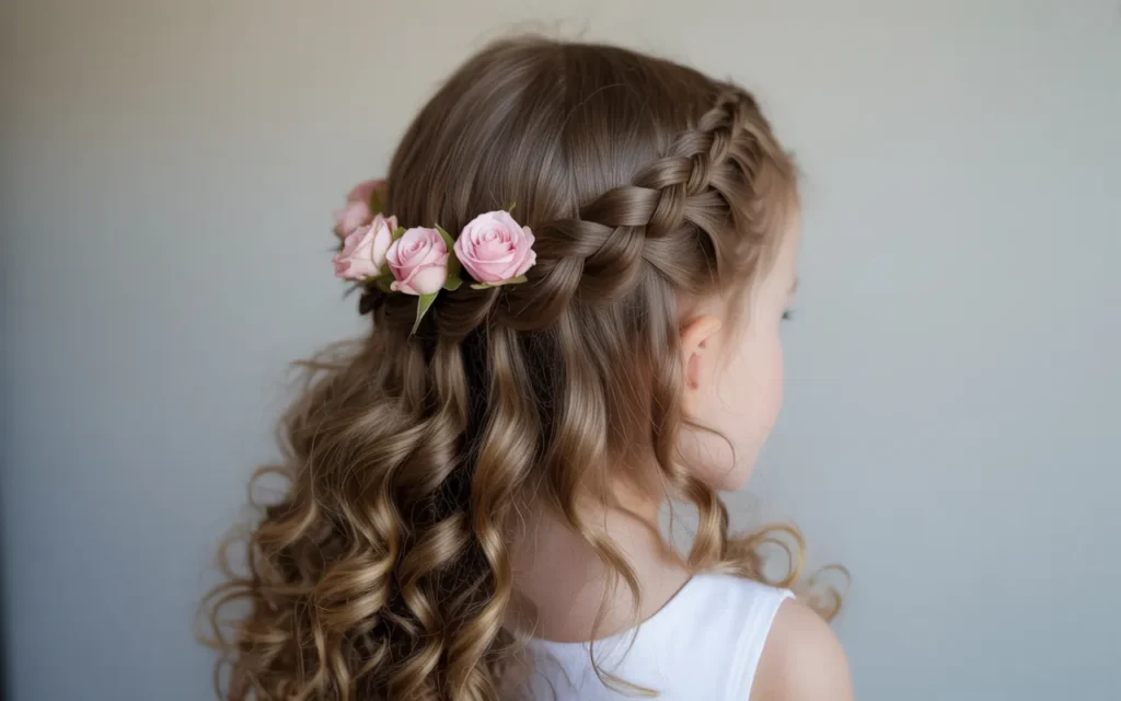 Flower Girl Braid Hairstyles